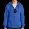 Tall Essential Fleece Full Zip Hooded Sweatshirt Thumbnail