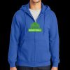 Tall Essential Fleece Full Zip Hooded Sweatshirt Thumbnail