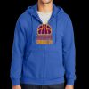 Tall Essential Fleece Full Zip Hooded Sweatshirt Thumbnail