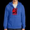 Tall Essential Fleece Full Zip Hooded Sweatshirt Thumbnail