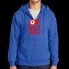 Tall Essential Fleece Full Zip Hooded Sweatshirt Thumbnail