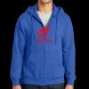 Tall Essential Fleece Full Zip Hooded Sweatshirt Thumbnail