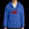 Tall Essential Fleece Full Zip Hooded Sweatshirt Thumbnail