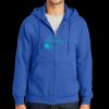 Tall Essential Fleece Full Zip Hooded Sweatshirt Thumbnail