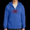 Tall Essential Fleece Full Zip Hooded Sweatshirt Thumbnail