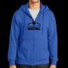 Tall Essential Fleece Full Zip Hooded Sweatshirt Thumbnail