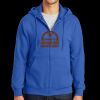 Tall Essential Fleece Full Zip Hooded Sweatshirt Thumbnail