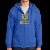 Tall Essential Fleece Full Zip Hooded Sweatshirt Thumbnail