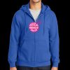 Tall Essential Fleece Full Zip Hooded Sweatshirt Thumbnail