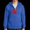 Tall Essential Fleece Full Zip Hooded Sweatshirt Thumbnail