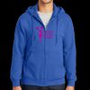 Tall Essential Fleece Full Zip Hooded Sweatshirt Thumbnail