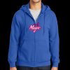 Tall Essential Fleece Full Zip Hooded Sweatshirt Thumbnail