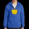 Tall Essential Fleece Full Zip Hooded Sweatshirt Thumbnail