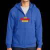 Tall Essential Fleece Full Zip Hooded Sweatshirt Thumbnail