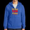 Tall Essential Fleece Full Zip Hooded Sweatshirt Thumbnail