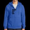 Tall Essential Fleece Full Zip Hooded Sweatshirt Thumbnail