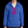 Tall Essential Fleece Full Zip Hooded Sweatshirt Thumbnail
