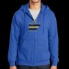 Tall Essential Fleece Full Zip Hooded Sweatshirt Thumbnail