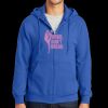 Tall Essential Fleece Full Zip Hooded Sweatshirt Thumbnail