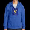 Tall Essential Fleece Full Zip Hooded Sweatshirt Thumbnail