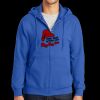 Tall Essential Fleece Full Zip Hooded Sweatshirt Thumbnail
